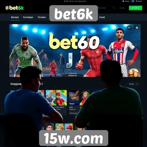 Experiência do usuário no site de jogos Bet6k